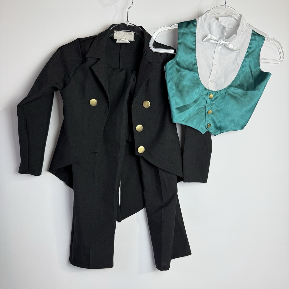 Chasing Fireflies Downtown Abbey Jimmy Servant Costume Child Size 8